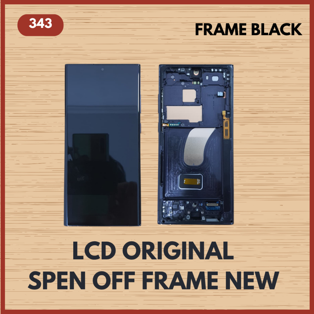LCD FRAME AMOLED SAMSUNG S23 ULTRA ORIGINAL COPOTAN