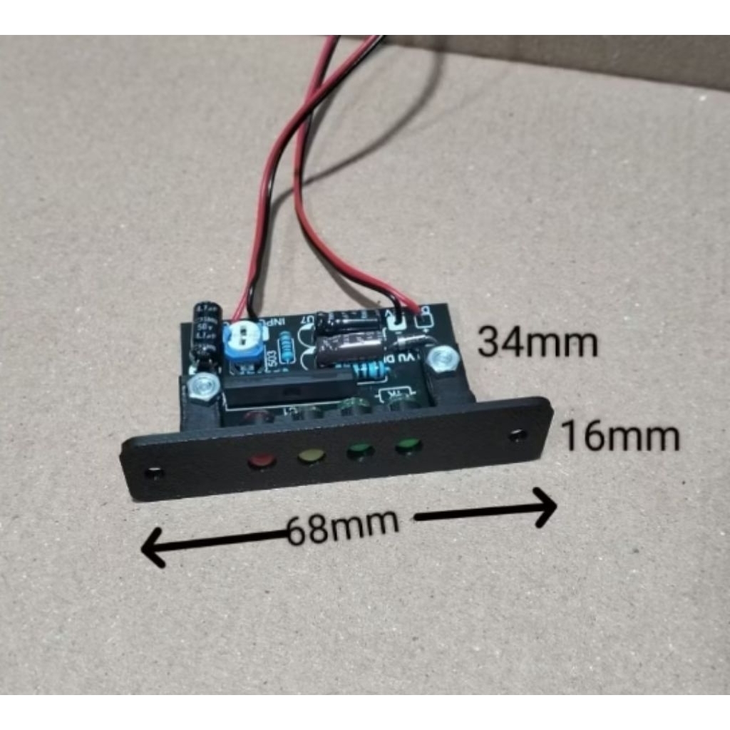Led vu display 4 led 5mm