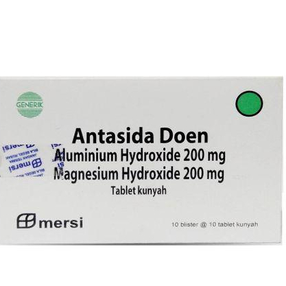 ANTASIDA DOEN MERSI BOX 100 TABLET / ANTASIDA DOEN