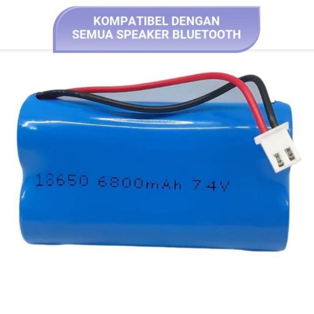 BATRE MOBIL RC DOBEL (2) 7,4 VOL  TIPE 14500 KAPSITAS 3000MAH
