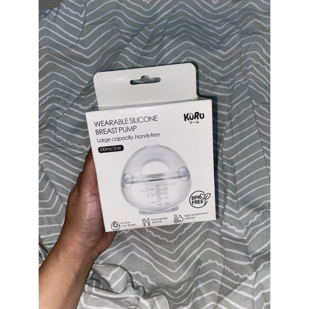 Kuru Wearable Silicon Breast Pump