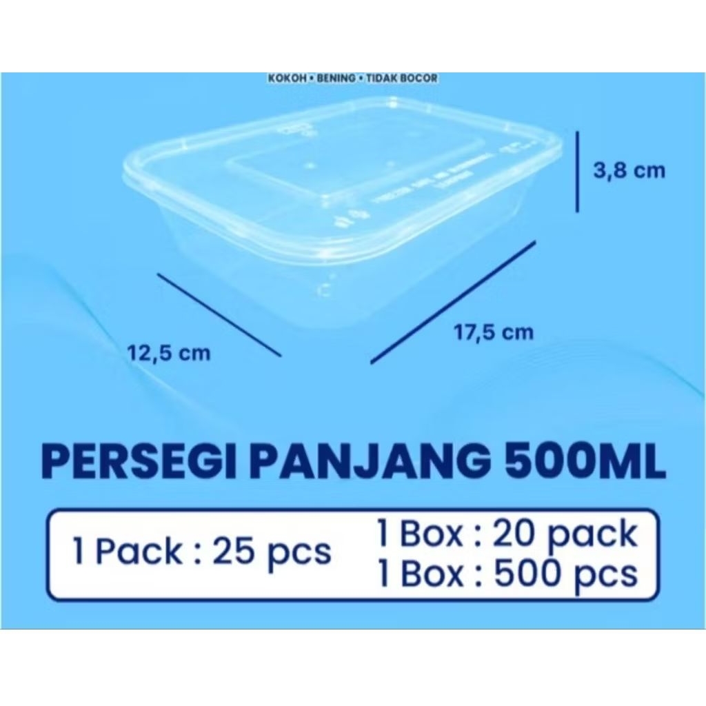 THINWALL 500 ML | THINWALL RECTANGLE
