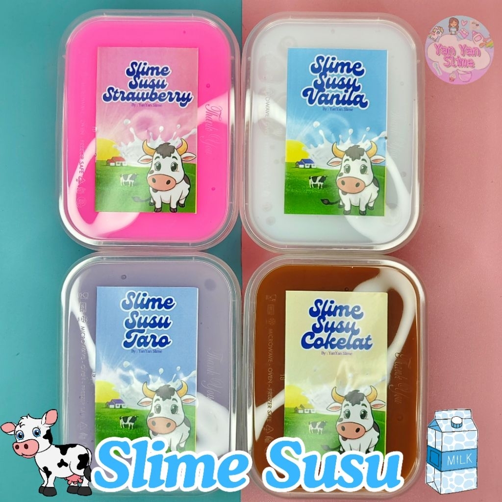 Slime Susu by YanYan Slime | Susu Slime | Slime Wangi | Slime Lembut | Free Activator