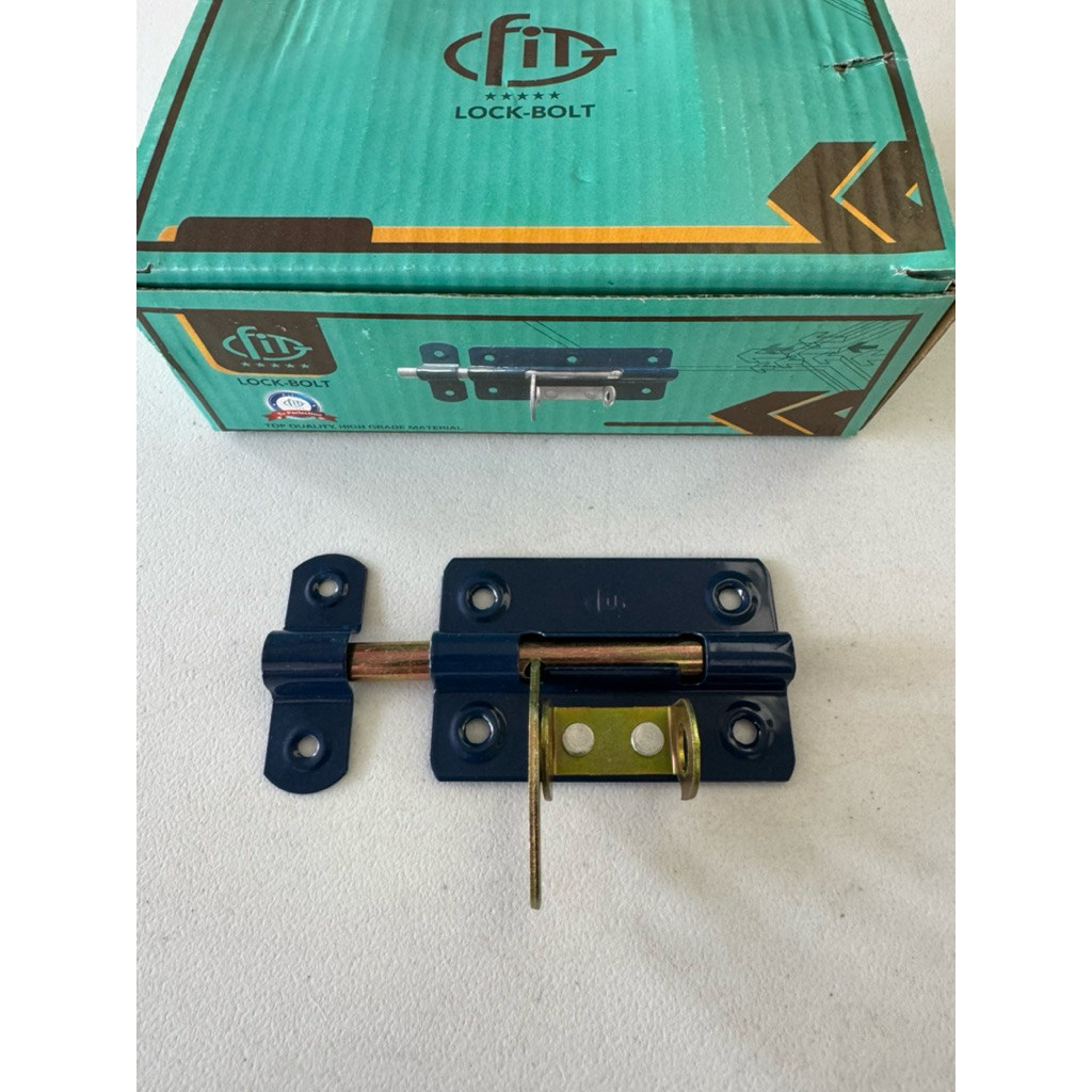 GTK BIRU / GRENDEL TEMPAT GEMBOK 3 INCH