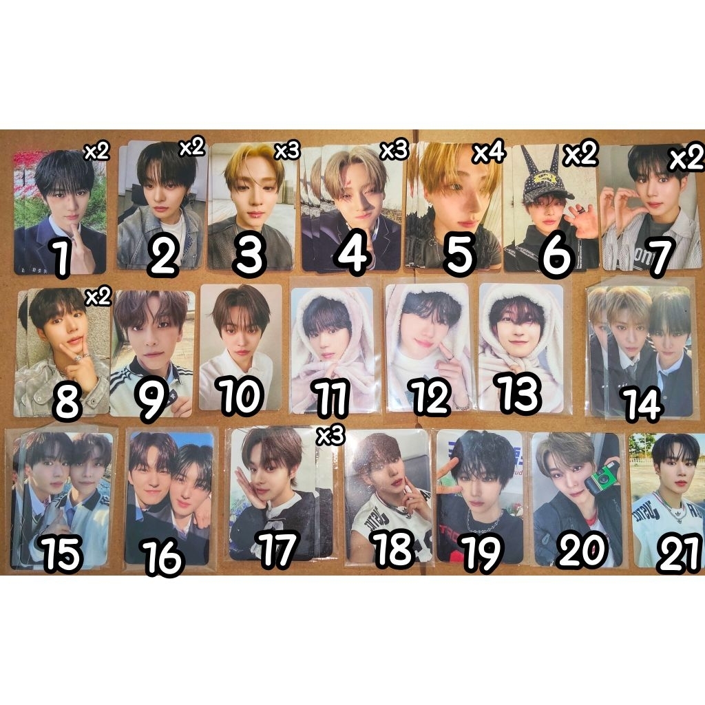 (Baca Deskripsi) PC Photocard ALPHADRIVEONE ALD1 Official (Sangwon, Leo, Anxin, Junseo, Arno, Xinlon