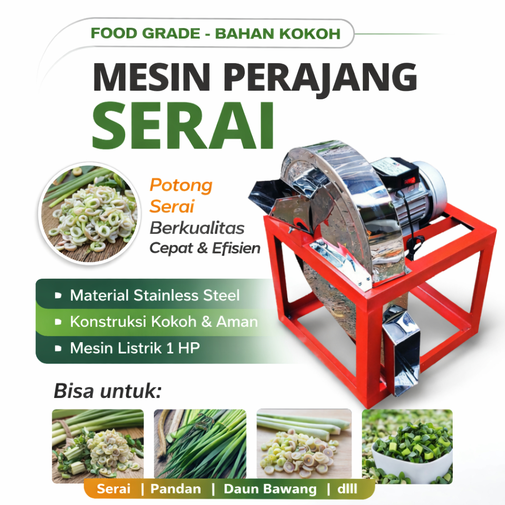 Mesin Pencacah Sayur  Mesin Pencacah Rumput Listrik  Pencacah Rumput