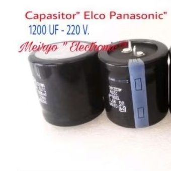 elco 1200uf-220v panasonic ( Elco Panasonic 1200UF/220V Original Panasonic)