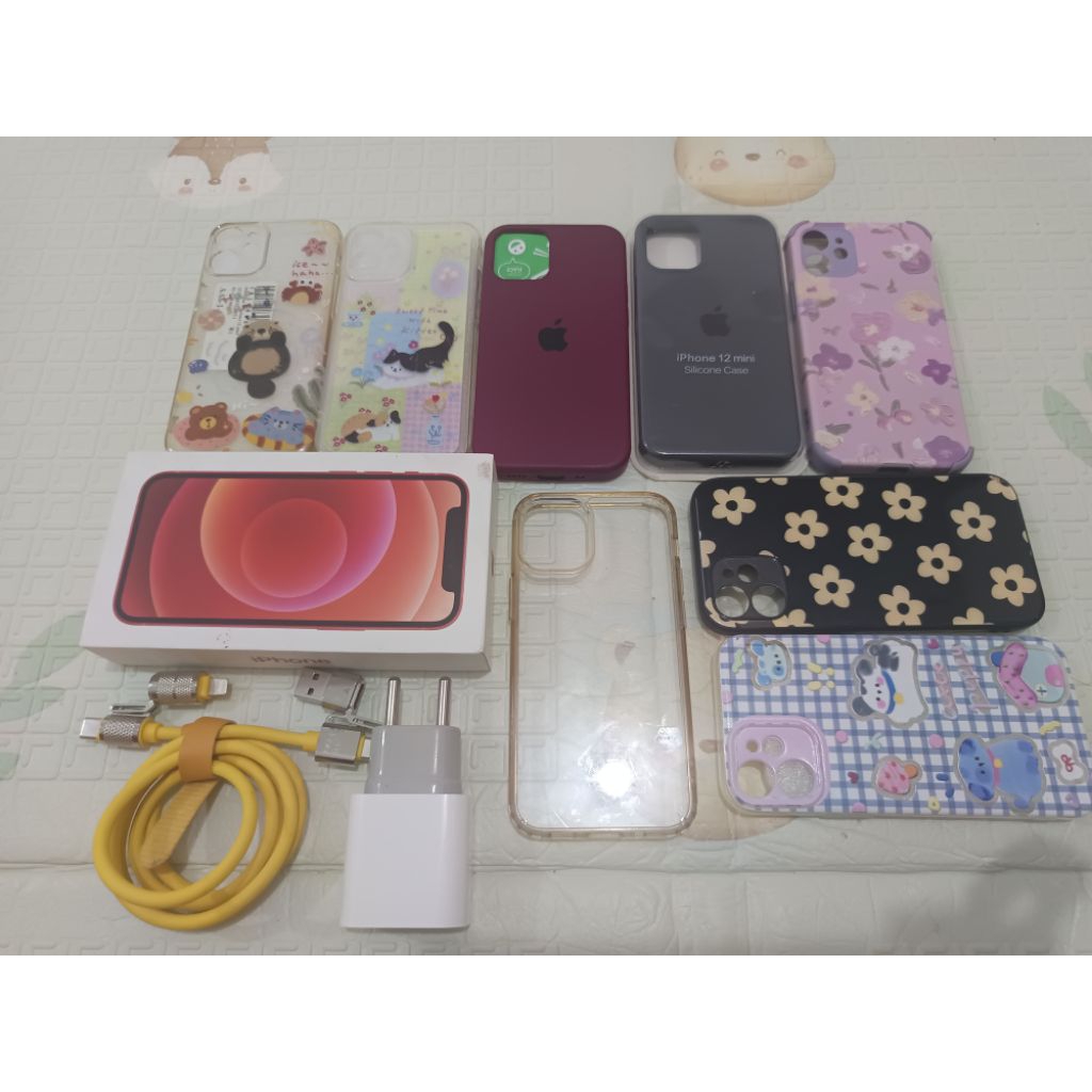 Hp Iphone 12 mini 64gb ibox ex pemakaian cewe