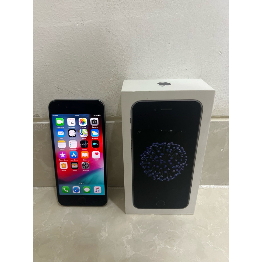 HP IPHONE 6 SECOND/ BEKAS DESAIN RAMPING KAPASITAS 16GB