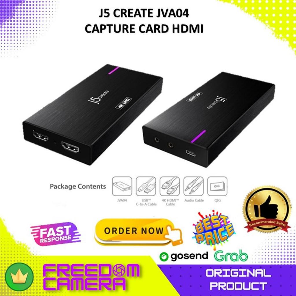 Capture Crd J5Create JVA04 Game Capture Station HDMI to USB-C 3.1 OBS Compatible
