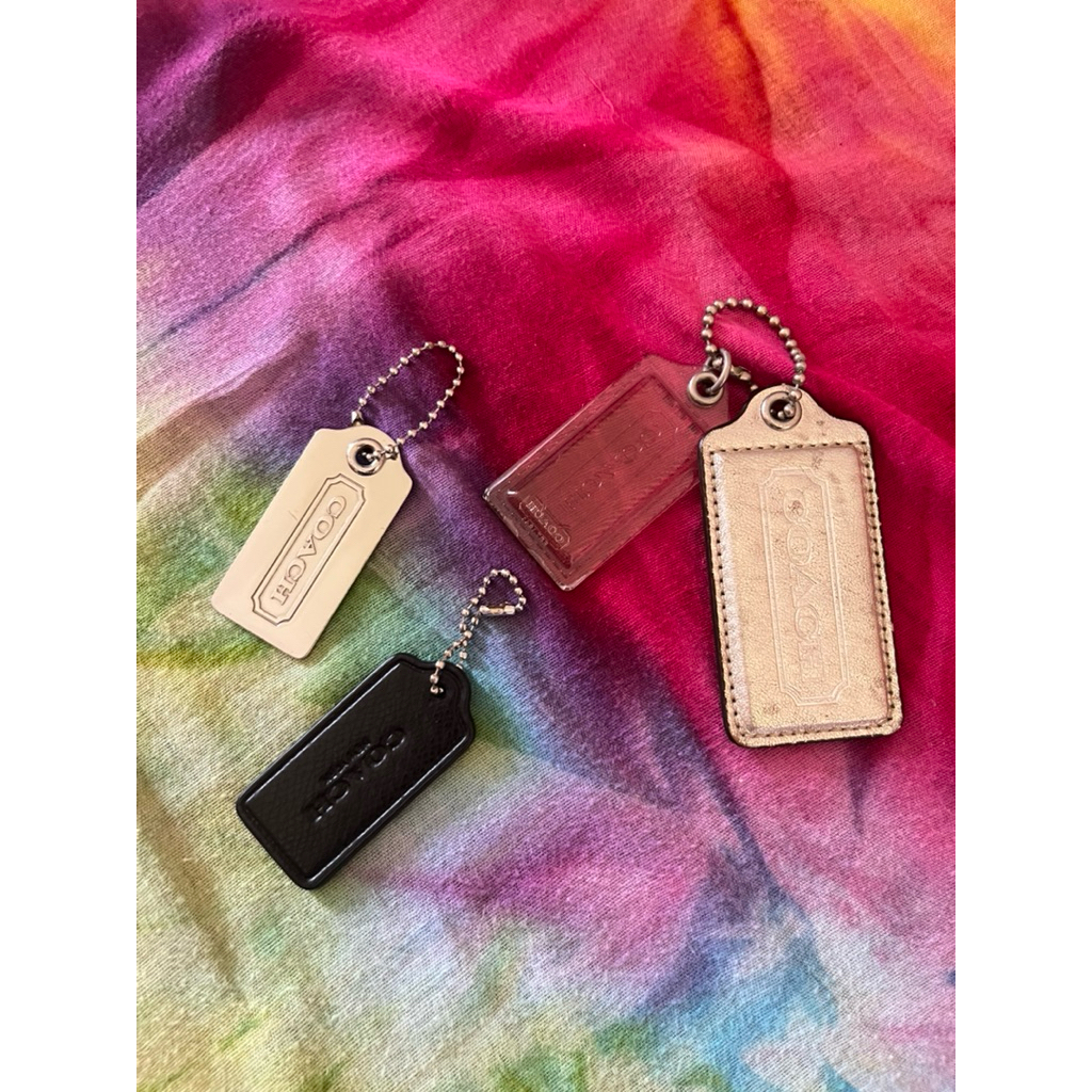 Coach Bag charm Hangtag Keychain Gantungan tas coc Biji lada