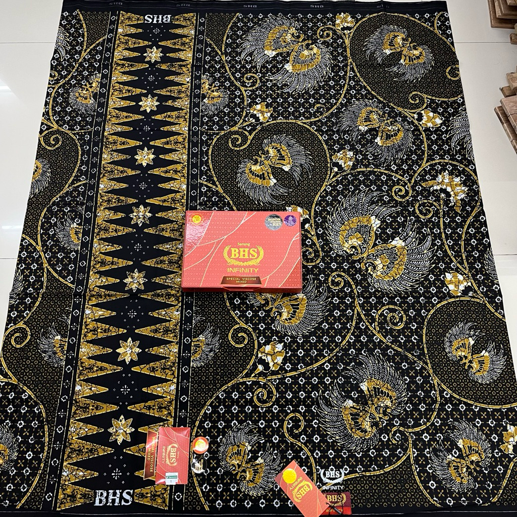 Sarung BHS Infinity Gold Batik / BHS Batik Infinity