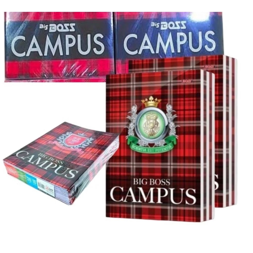 buku CATATAN BIGBOSS CAMPUS 1 PACK berisi 10 buku 36 lembar