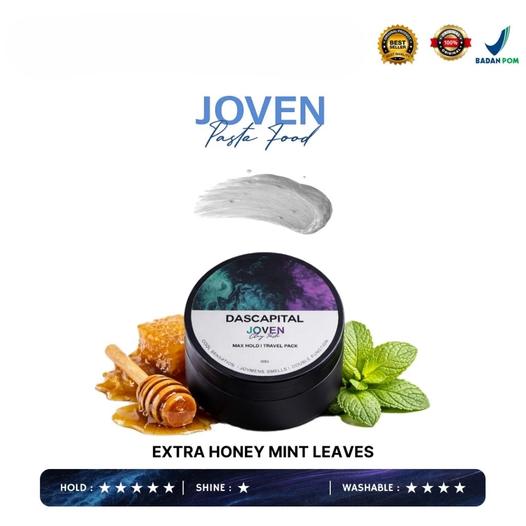 Dascapital Mini Joven Clay Paste Pomade Travel Size