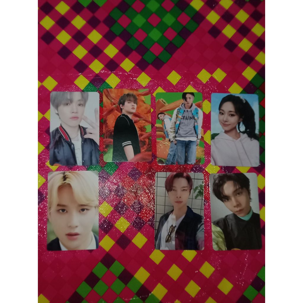Photocard NCT DREAM HOT SAUCE & NCT 127 STICKER, DICON & TWICE