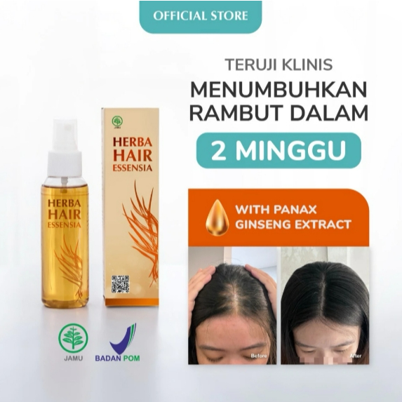 Hair Tonic Essential Yellow / Hair Tonic Essential Kuning 100ml