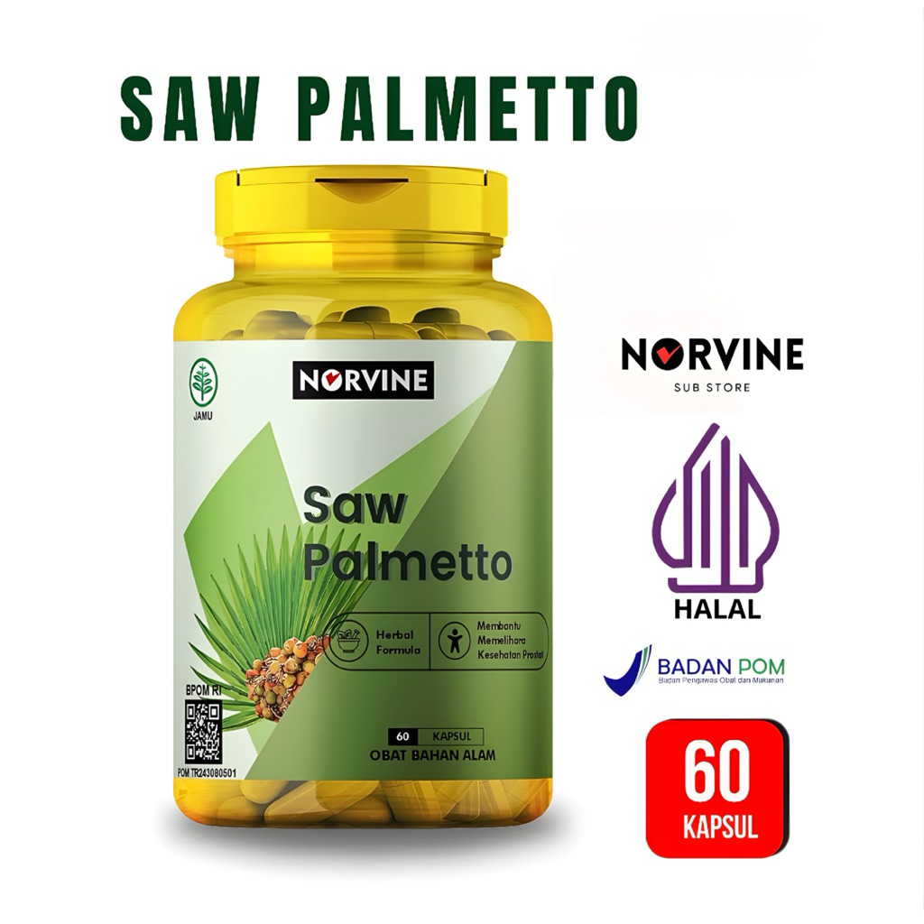Norvine Saw Palmetto (BPOM HALAL)