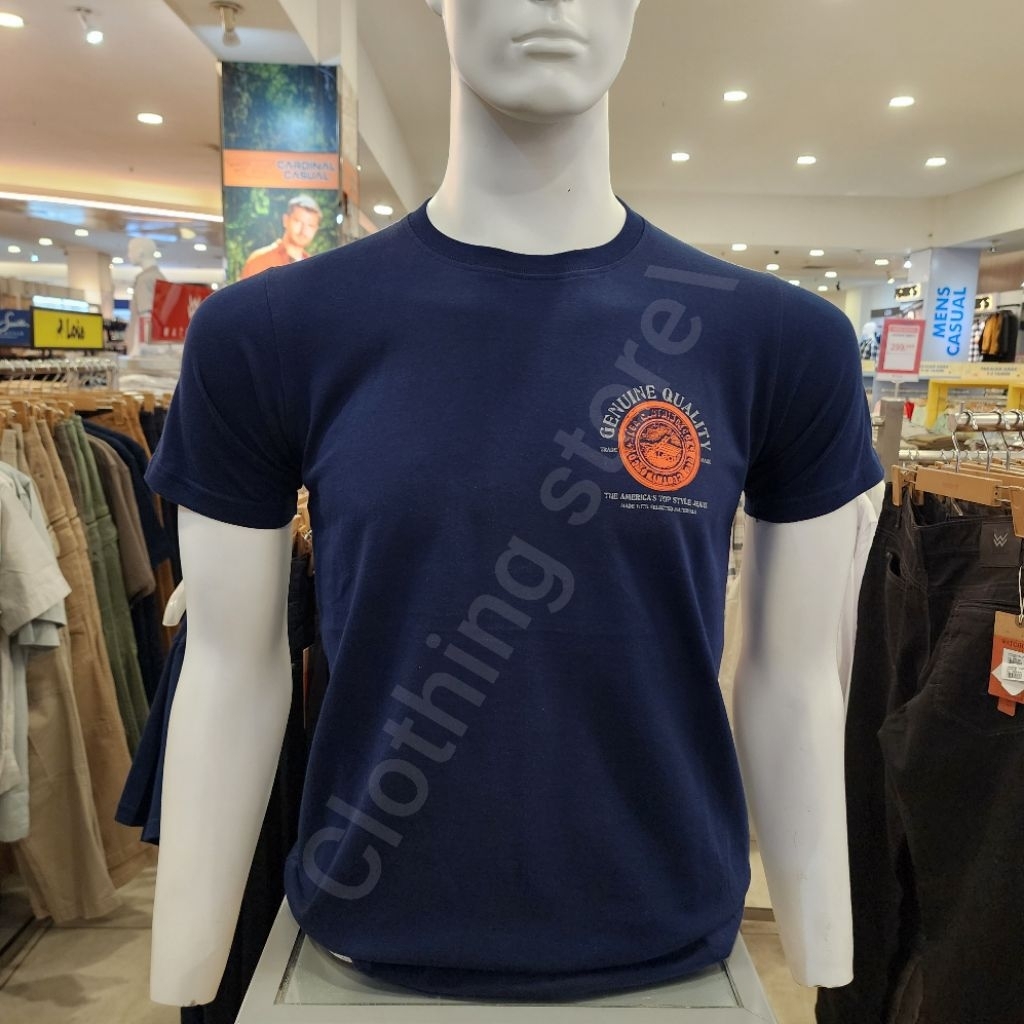 LEA ORIGINAL kaos pria lengan pendek navy 231.02.HC.63