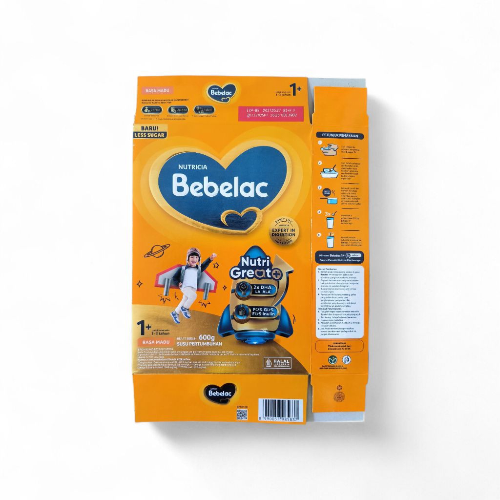 Kardus Susu Bekas Bebelac/Bebelove