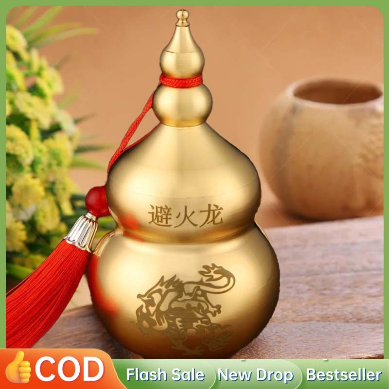Labu Cina Hiasan Labu Fengshui Labu Kuningan Cina Pajangan Labu Hoki