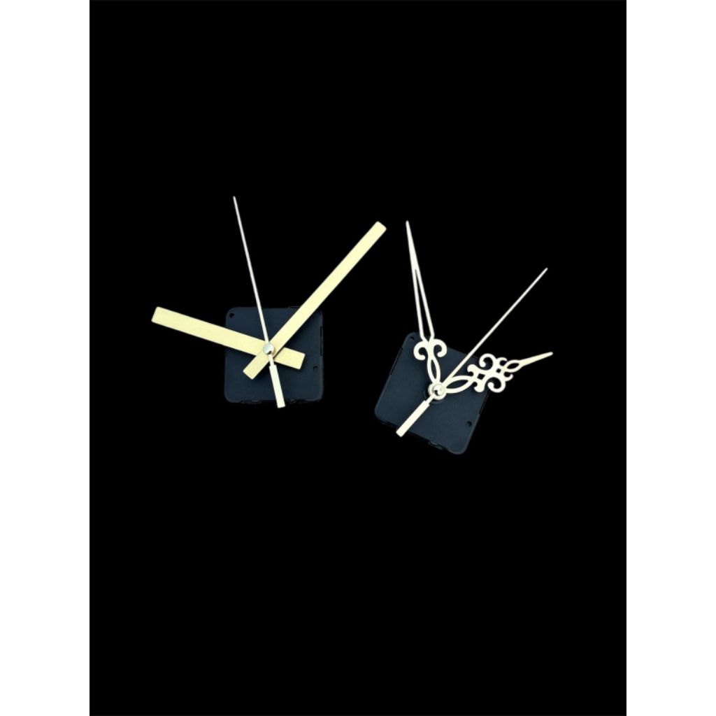mesin jam dinding original heyu 7188 sweep jarum gold