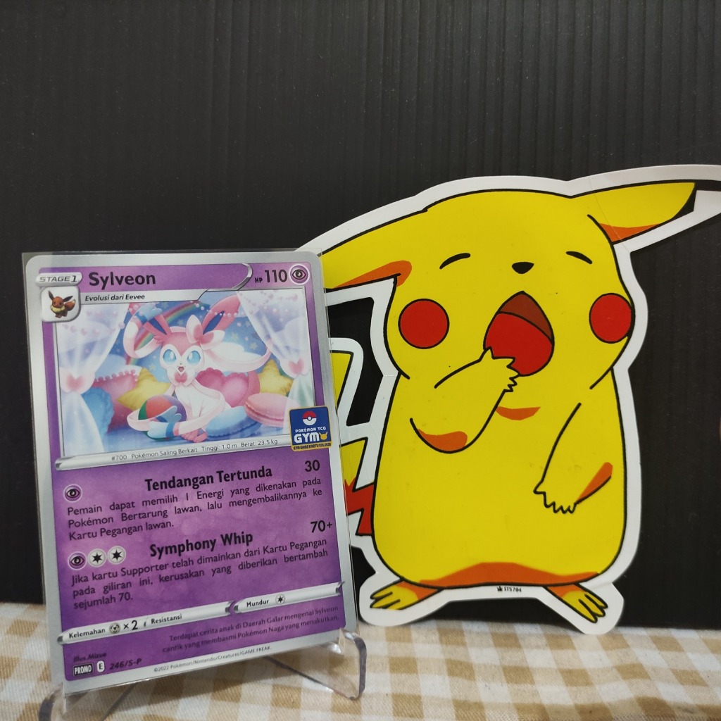 SYLVEON PROMO GYM - 246/S-P - KARTU POKEMON INDONESIA