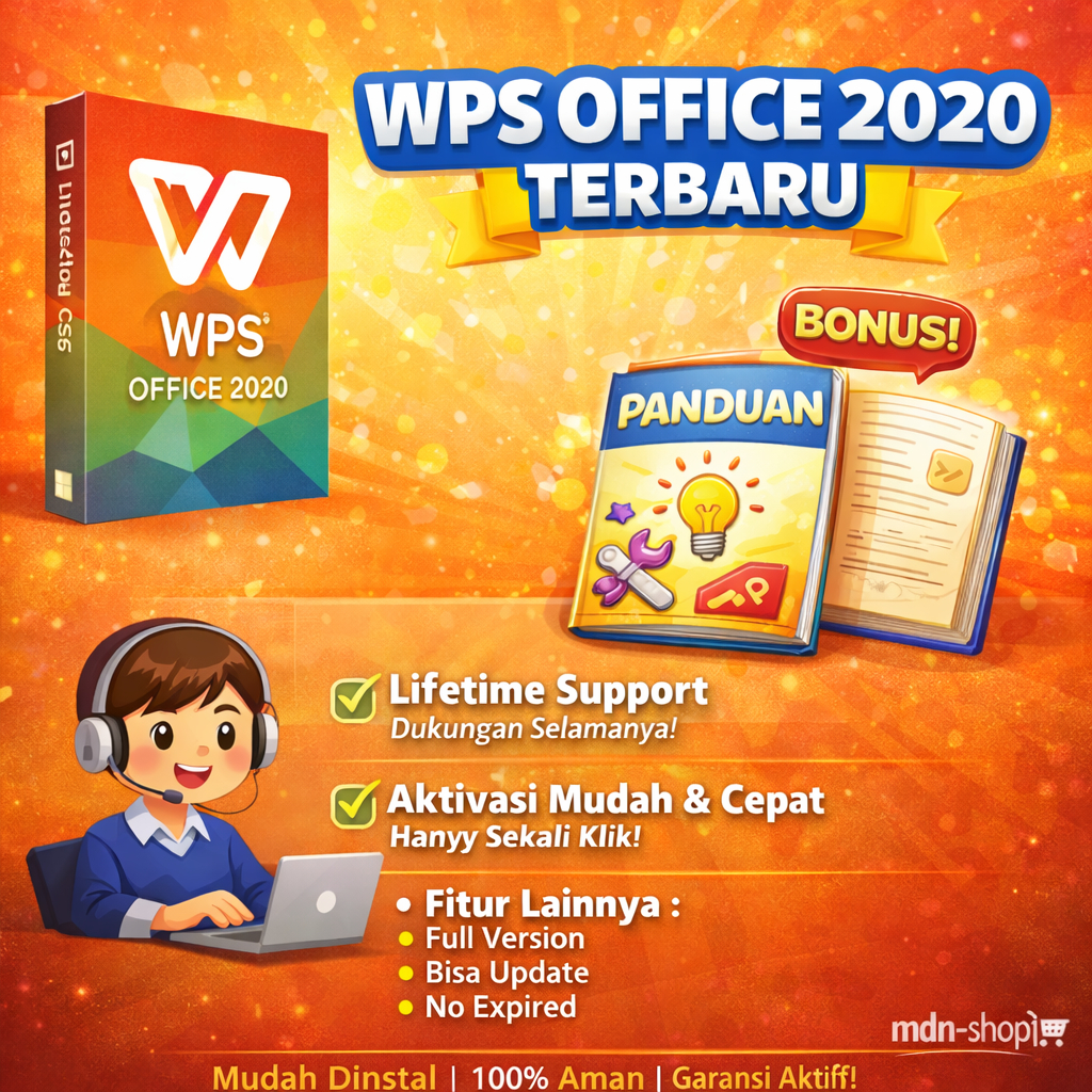 [Bonus Gantungan Kunci] WPS Office 2020 Full Version Versi Terbaru