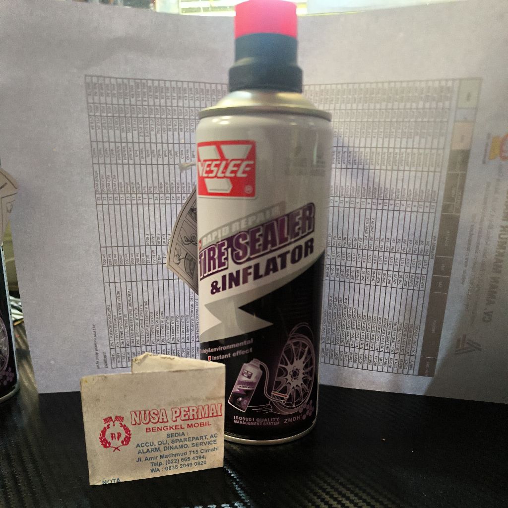 Alat tambah angin motor darurat penambal ban motor darurat tire inflator plus Sealer