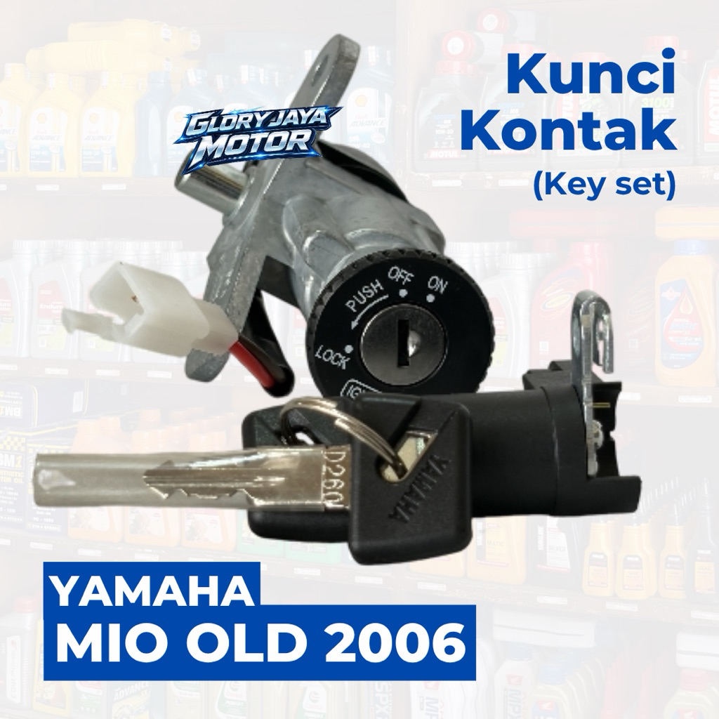 KUNCI KONTAK KEY SET MOTOR YAMAHA MIO LAMA / MIO SPORTY 2006
