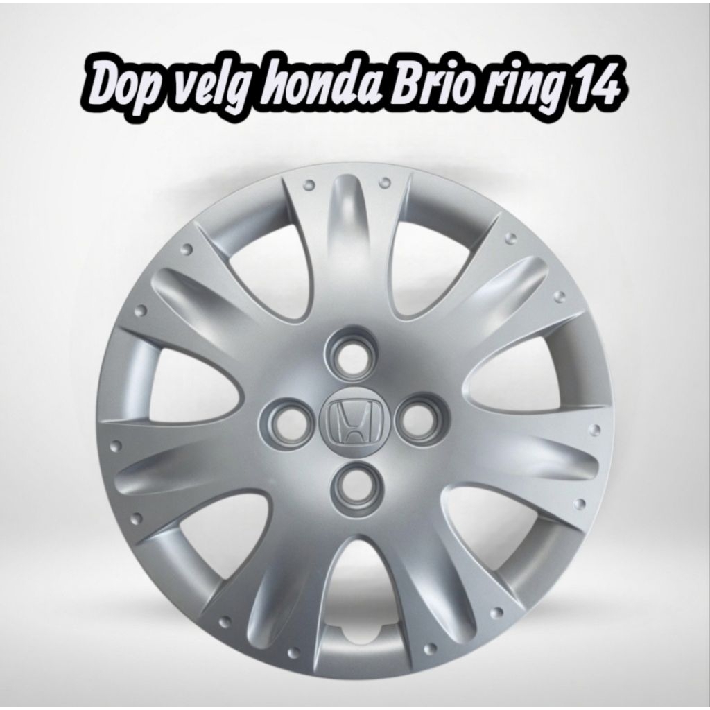 dop velg will dop honda brio ring 14 original copotan