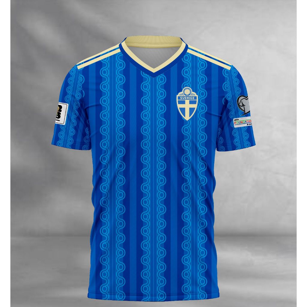 Jersey Swedia Home Away 2026 Full Patch