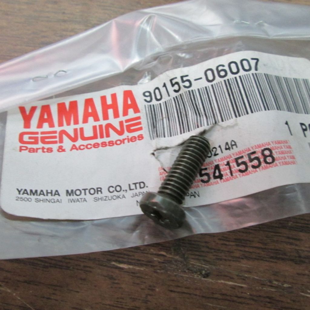 screw oil pump baut pompa oli Jupiter Z lama 90155-06007 asli original Yamaha YGP