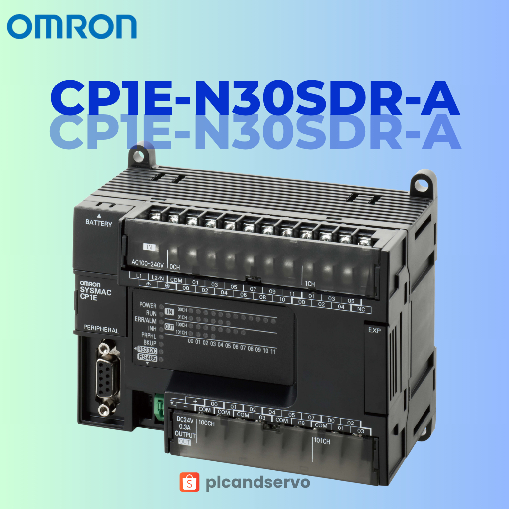 CP1E-N30SDR-A CP1EN30SDRA CP1E N30SDR A Omron PLC