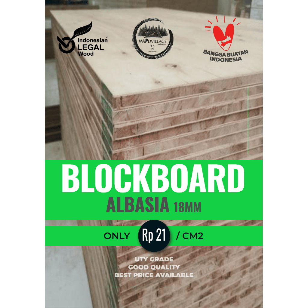 CUSTOM BLOCKBOARD / BLOCK BOARD / TRIPLEK / MULTIPLEK / PLYWOOD 18MM