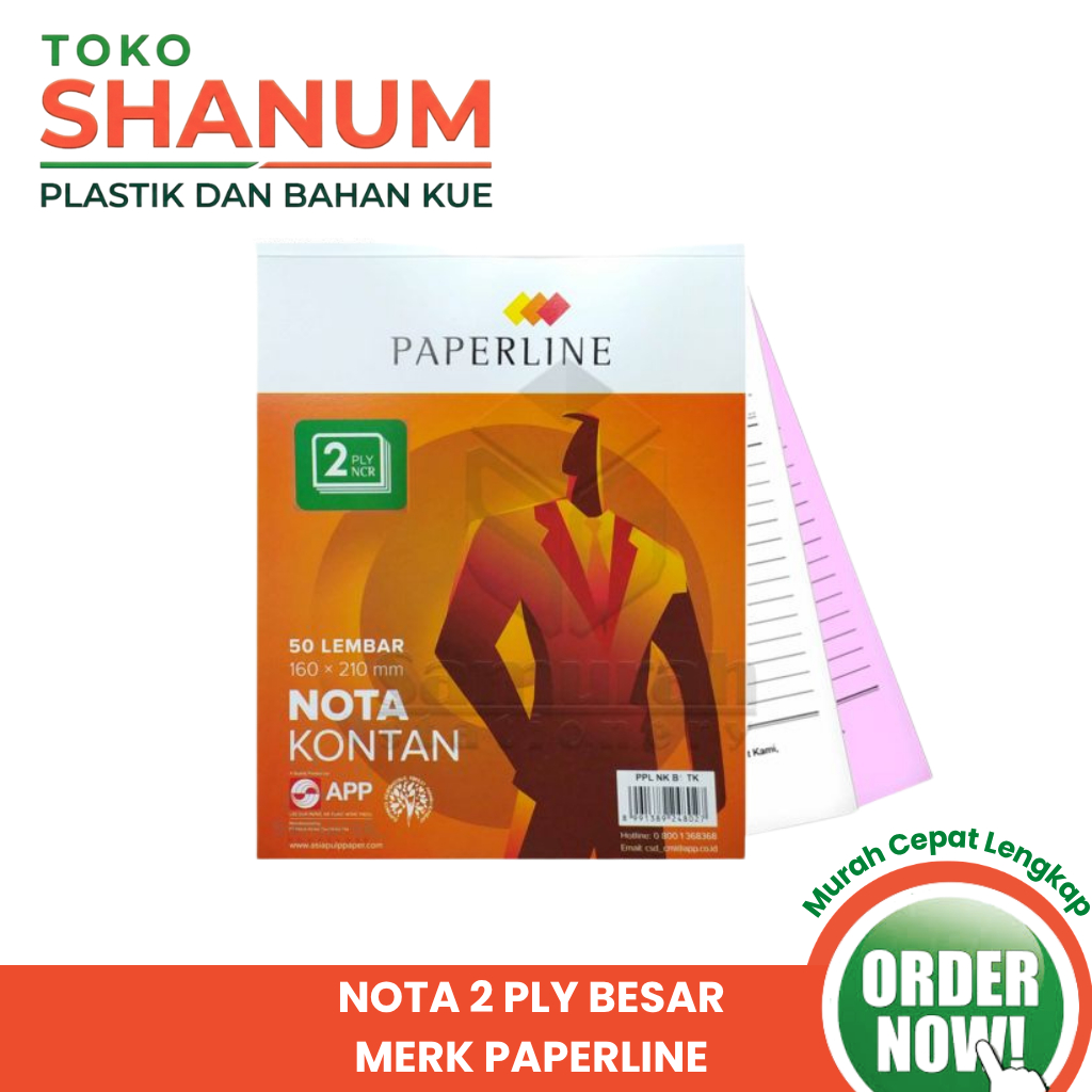 NOTA 2 PLY PAPERLINE BESAR