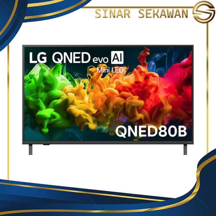 LG 65QNED80BSA SMART TV 65 INCH 4K UHD QNED EVO AI MINI-LED / 65-QNED80BSA / 65 QNED80BSA / 65QNED80