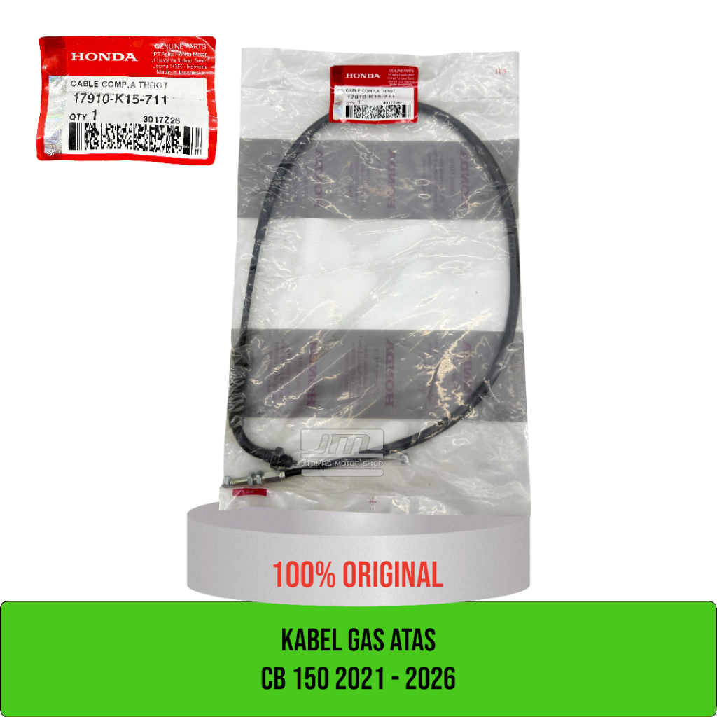 Kabel gas cb150 gen 4 K15P 17910-K15-711