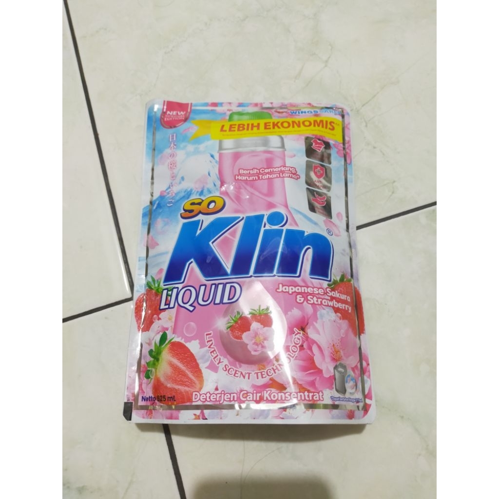 Detergen cair/deterjen so klin/so klin liquid/sabun cair