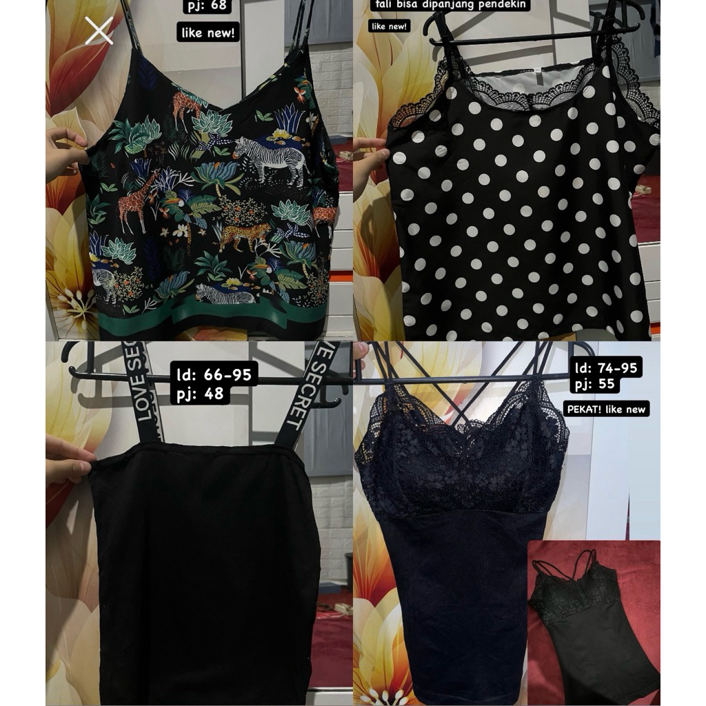 tanktop bra busa seamless manset kutang dalaman korset perut