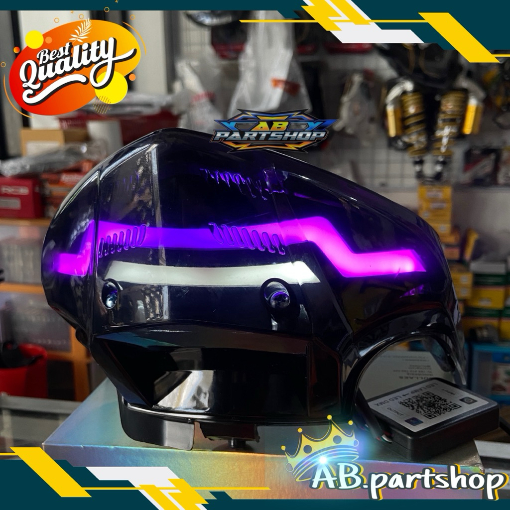 LAMPU STOP BEAT KARBU COSTUM LAZY RGB VIA APLIKASI