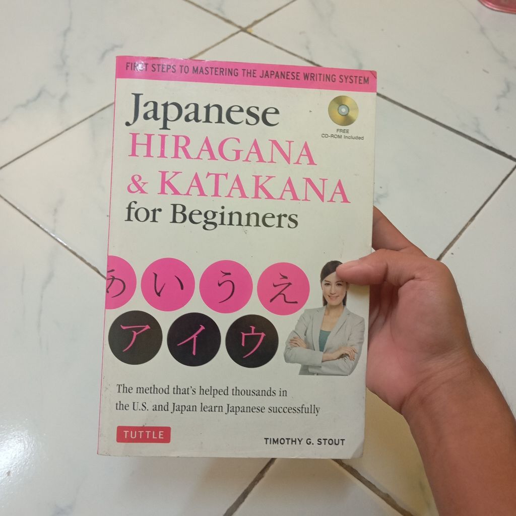 Buku japan Hiragana katakana