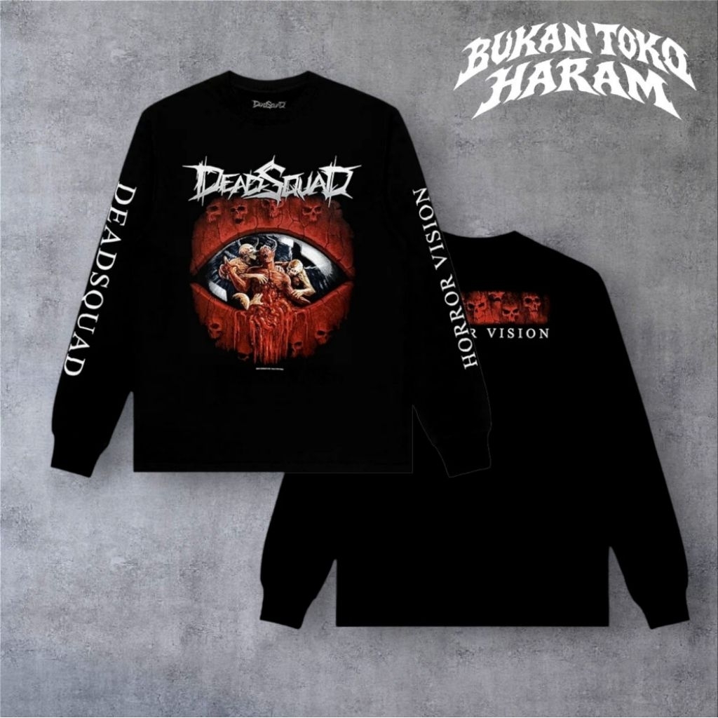 Longsleeve DEADSQUAD -HOROR VISION 2026 | deadsquad official merchandise