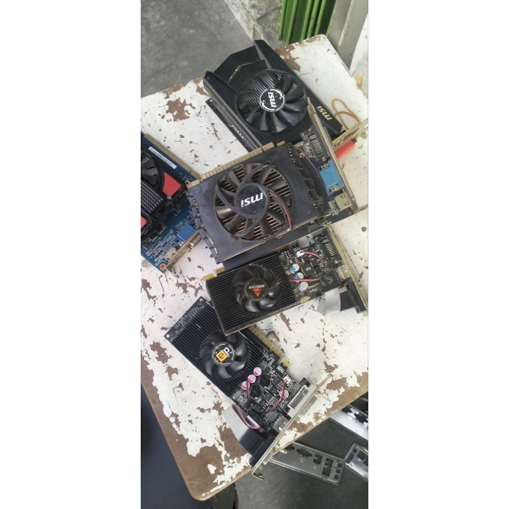 Berbagai VGA PCI no baca atau rusak