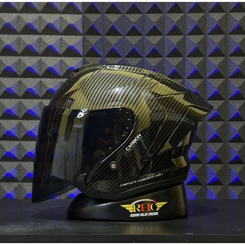Helm js armor original sni motif carbon