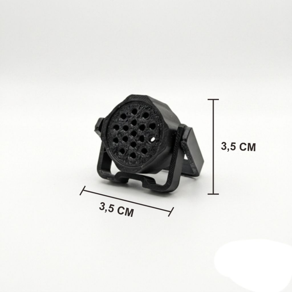 Lampu Sorot Par LED Miniatur Casing untuk LED Mini