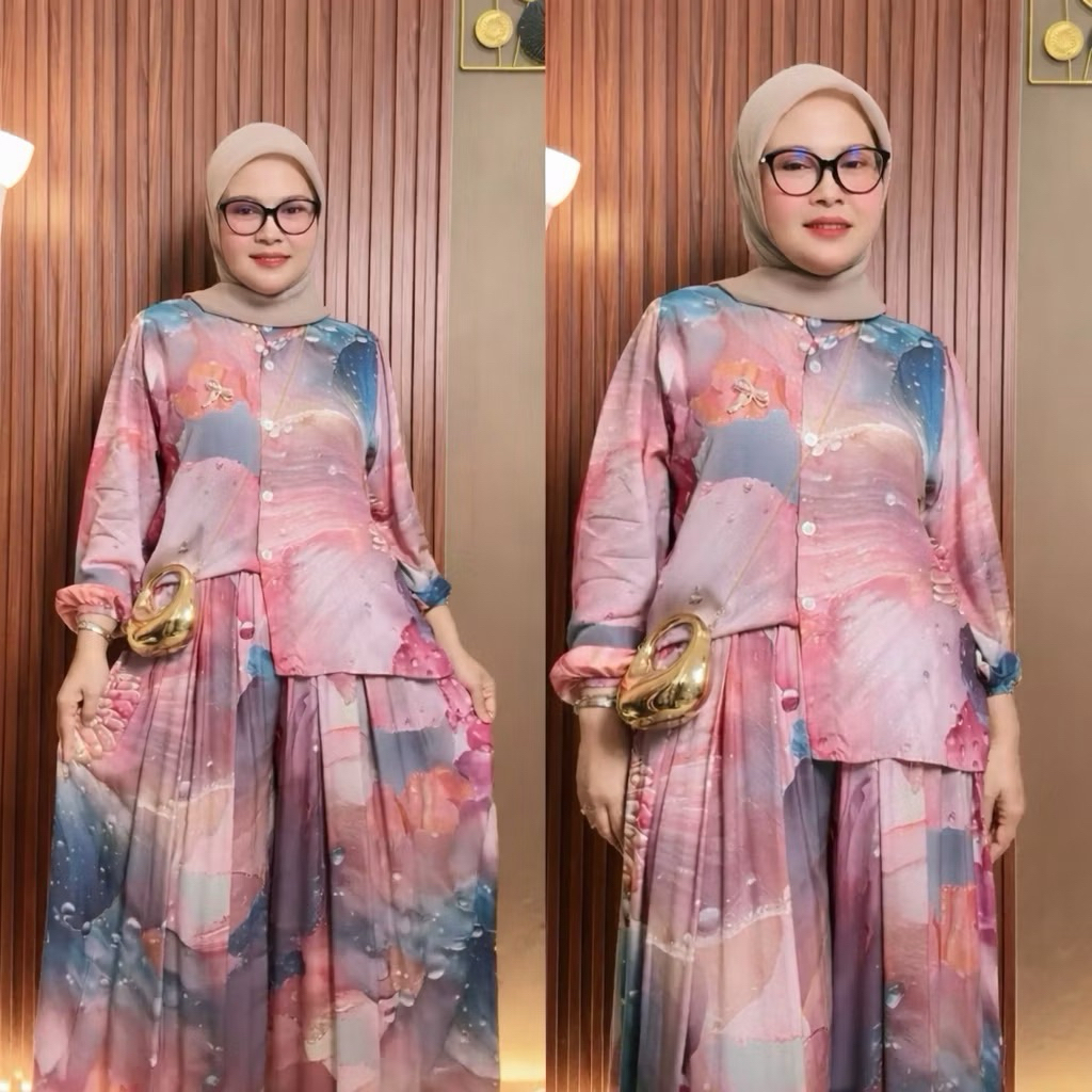 MIAGWLERY GROSIR SETCEL SULTAN VIRAL STELAN RAYON MOTIF SULTAN