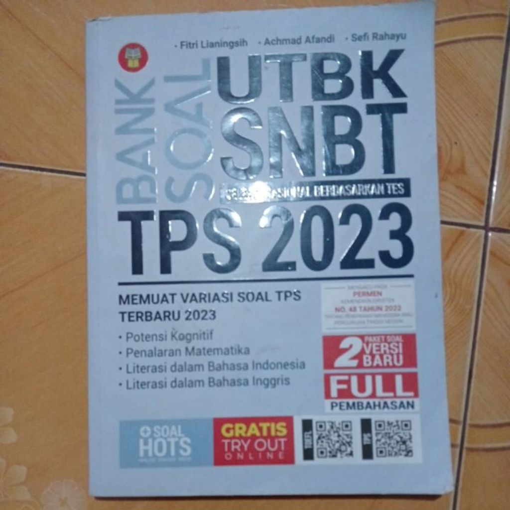 buku lolos UTBK TPS 2023 BANK SOAL