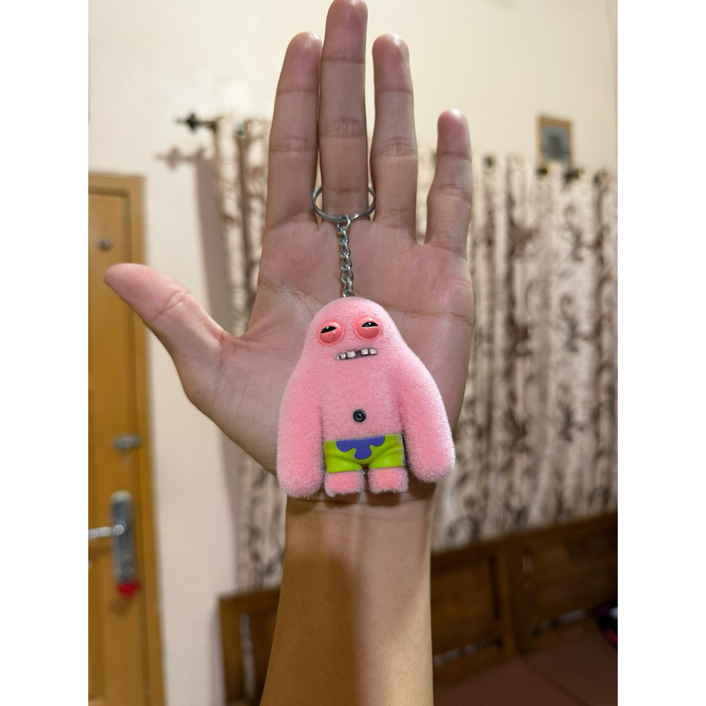 Keychain Fuggler Monster, Fuggler Spongbob, Fuggler Turtle