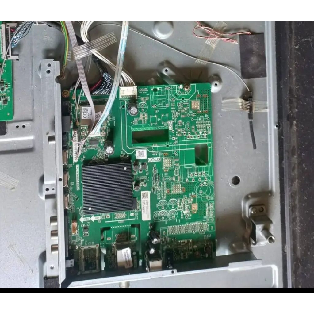 MESIN MB MAINBOR MAINBOAR MAINBOARD MODUL MONTHERBOARD TV POLYTRON PLD 50BAG9953 PLD50BAG9953 50AG99