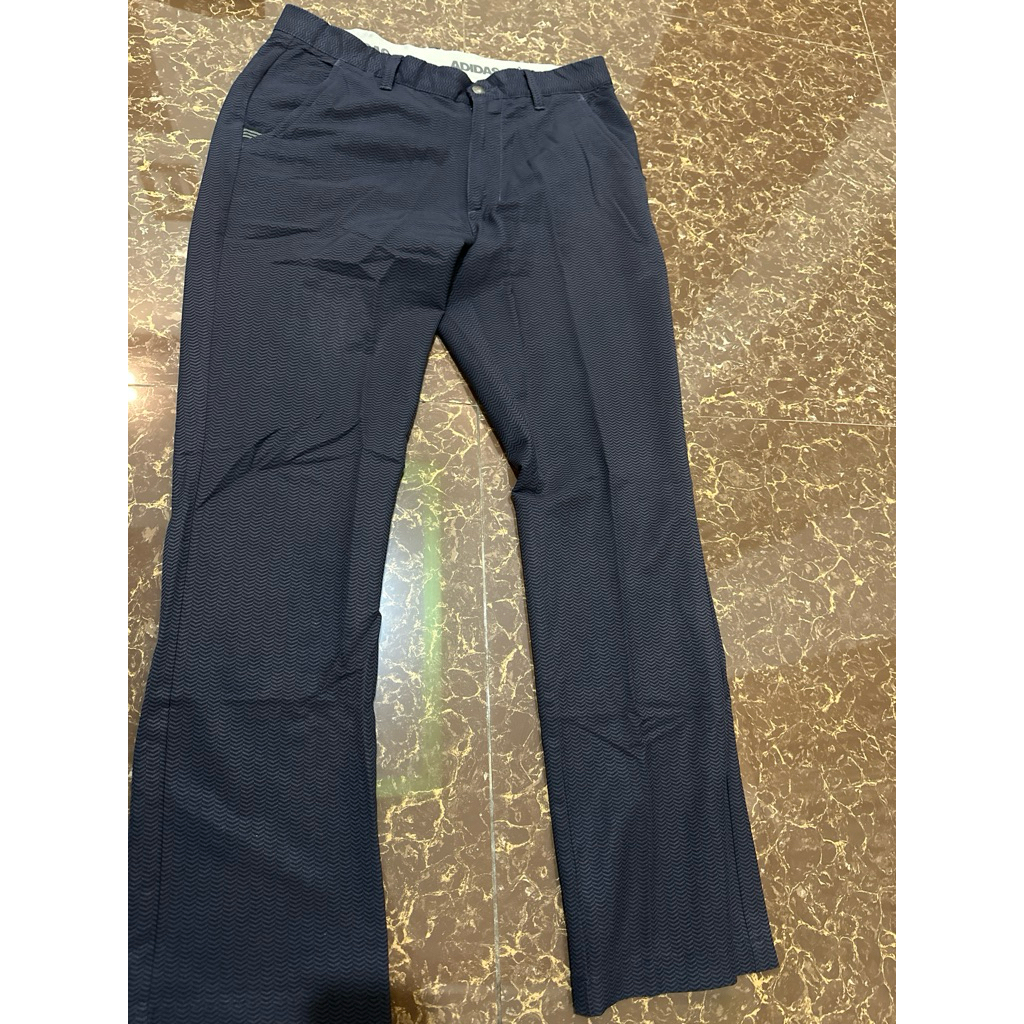 Celana adidas golf navy motif
